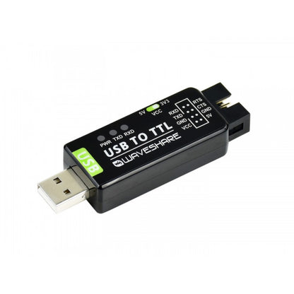 Waveshare FT232RNL USB-to-TTL Converter Industrial USB-to-TTL Adapter Multi Protection & Systems Support USB-to-TTL Converter For Industrial Applications - RS3047