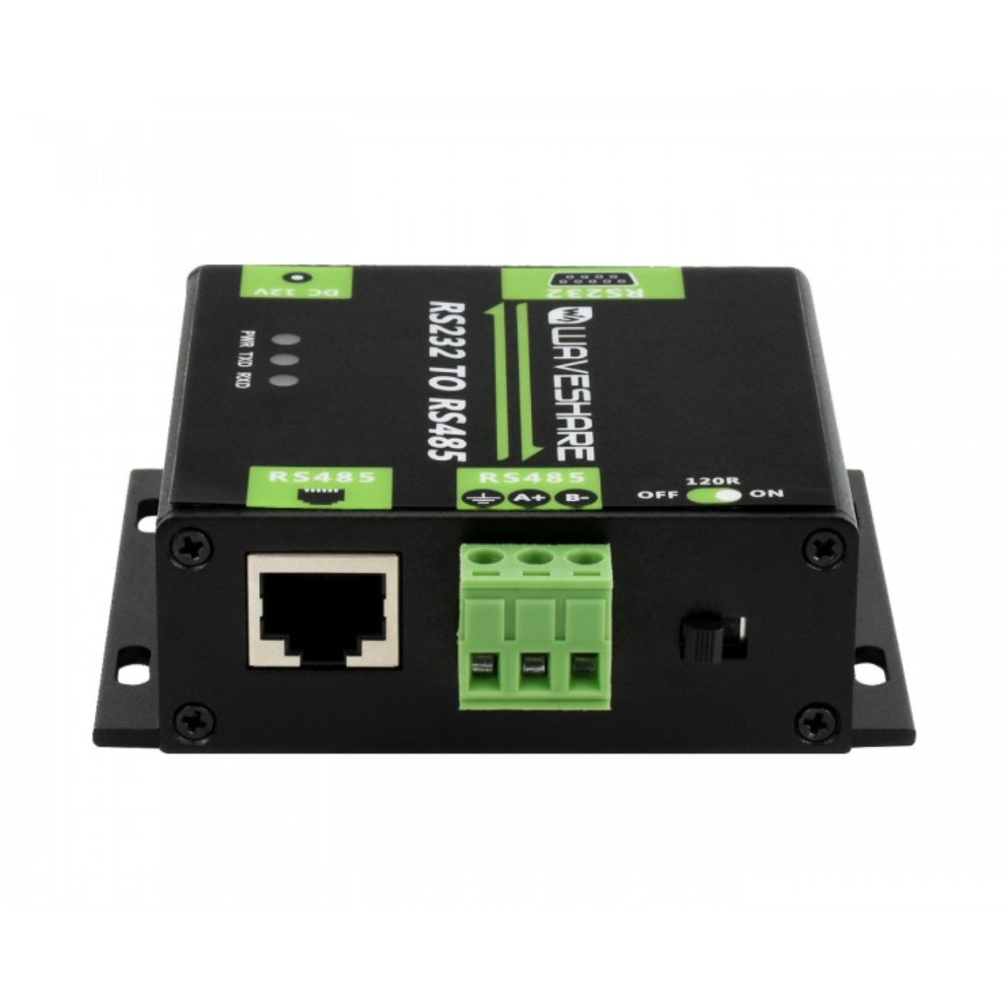 Waveshare Industrial Grade Isolated RS232 to RS485 Converter 5KV ESD 1200m Transmission Converter Isolated RS232 to RS485 Converter For Industrial Applications - RS4129