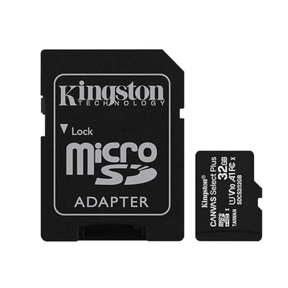 Kingston 32GB Micro SD Card With SD Card Adapter Canvas Select Plus 32GB MicroSDXC UHS-I Card 100MB/s Class 10 32GB Micro SDXC Card Elevate Your Device For Capture More, Store More - RS7259