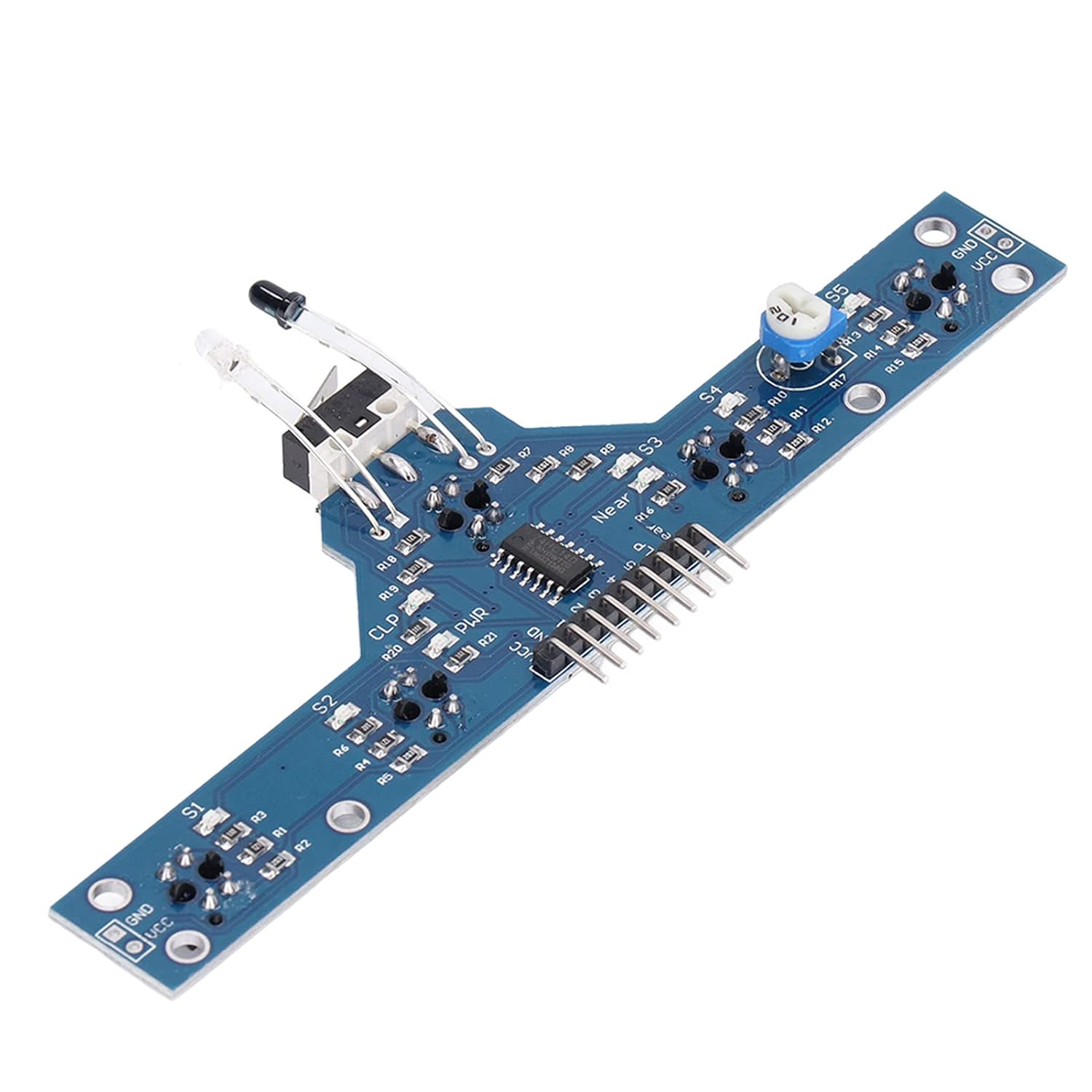 BFD-1000 Five Channel Infrared Tracking Sensor Module – REES52