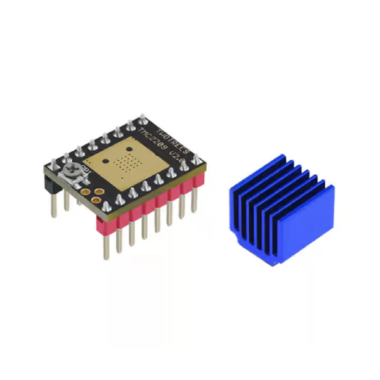 makerbase mks tmc2209 v2.0 stepper motor driver with heatsink for 3d printer makerbase mks tmc2209 v2.0 stepper motor driver with heatsink for 3d printer