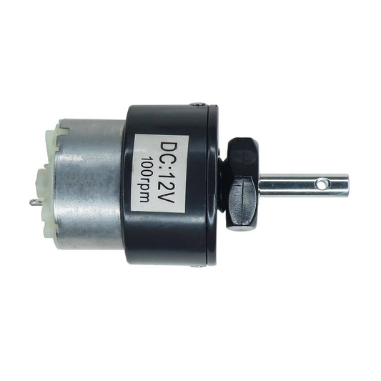 12V 100RPM Gear Motor Centre Shaft DC Geared