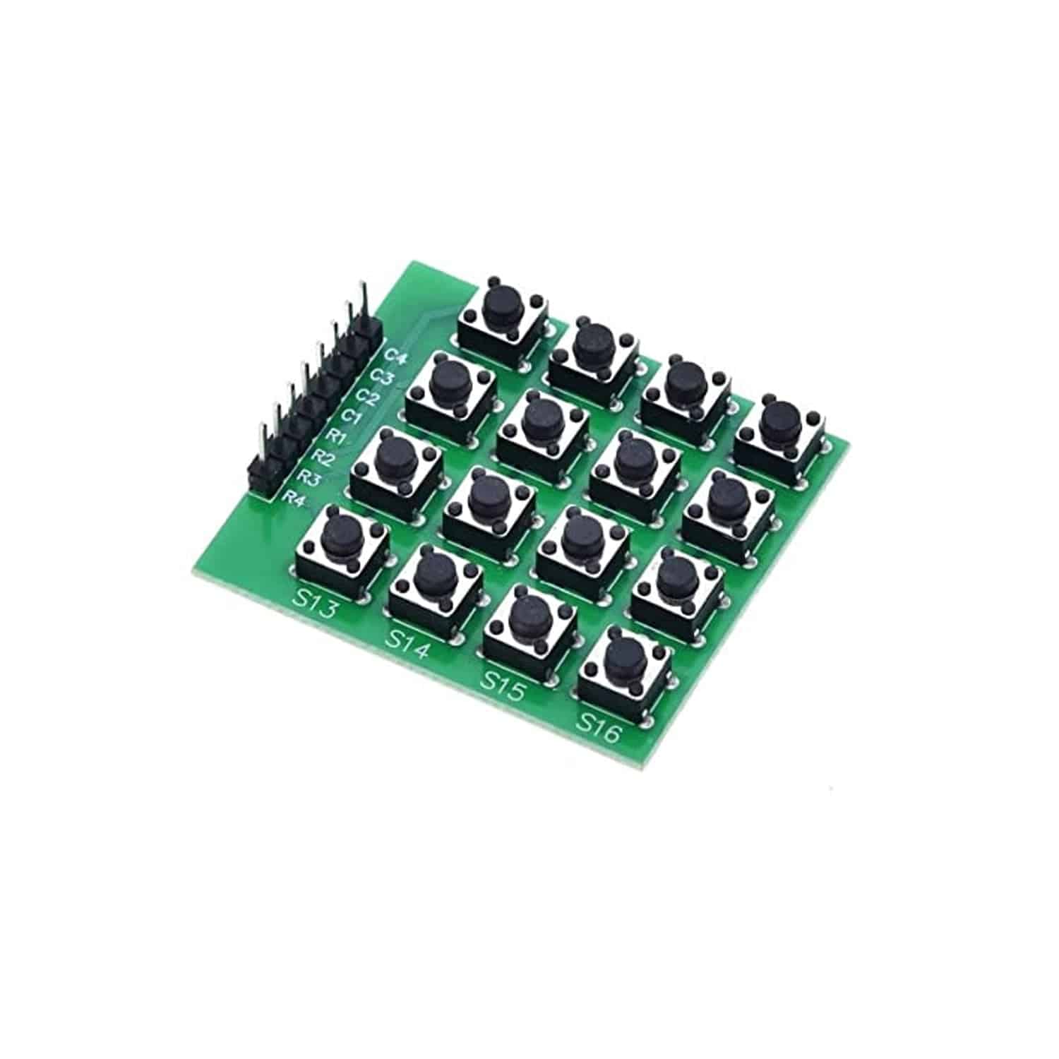 Keyos Module 4x4 Matrix Module Button Keypad Module 16 Keys 8 Pin – REES52