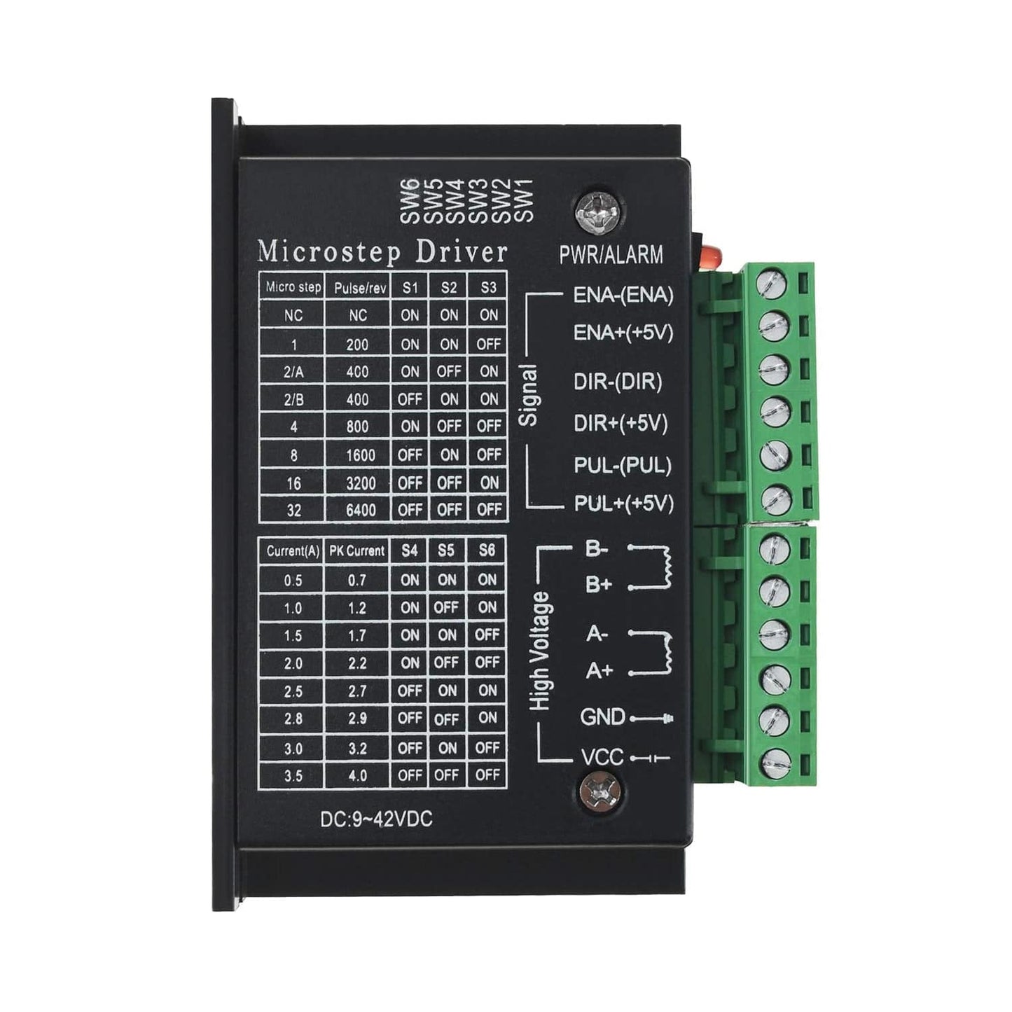 TB6600 Stepper Motor Controller 4A 9-42V TTL 16 Micro-Step