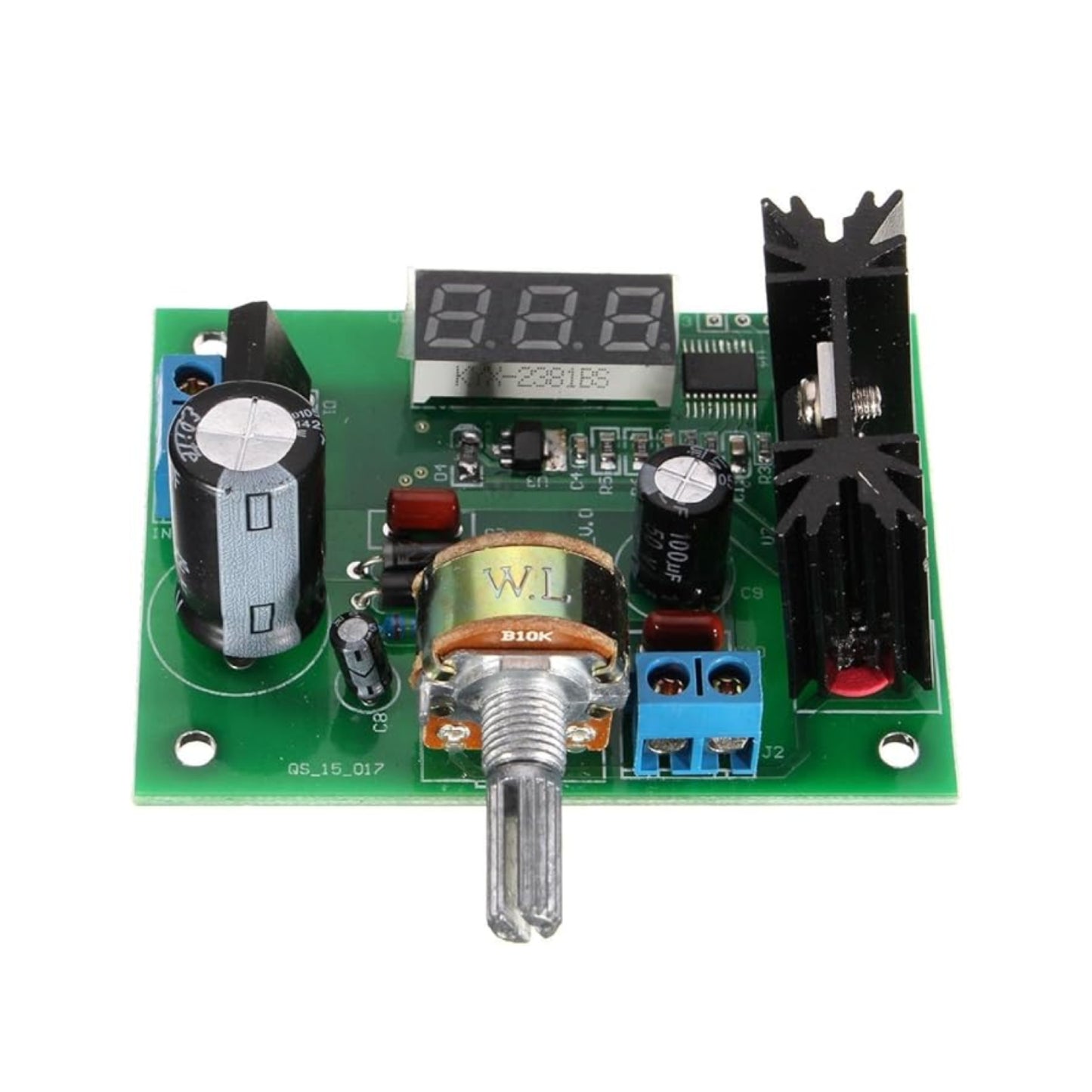 LM317 Step-Down Voltage Regulator DC-DC Buck Converter Module Compact LM317 DC-DC Power Supply Module For DIY Projects - NA289