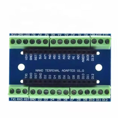 NANO IO Shield V1.0 Module NANO IO Shield Expansion Board Arduino NANO IO V1.0 Expansion Board For Unleash NANO's Potential - Blue - RS5984