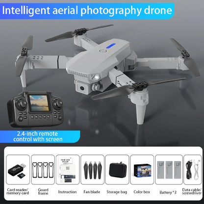 E88 Air Drone – 1080P HD Camera, Foldable & Beginner-Friendly Quadcopter