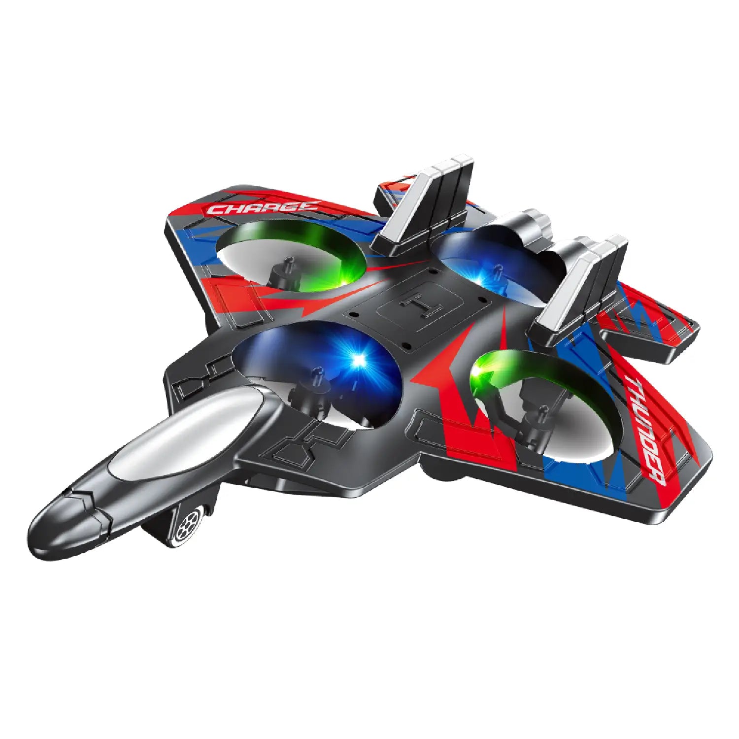E36 Drone – 2.4GHz RC Quadcopter with LED Lights, 360° Flip & Headless Mode