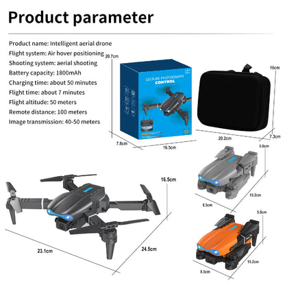 E99 Drone – Dual Camera Foldable Quadcopter with HD FPV