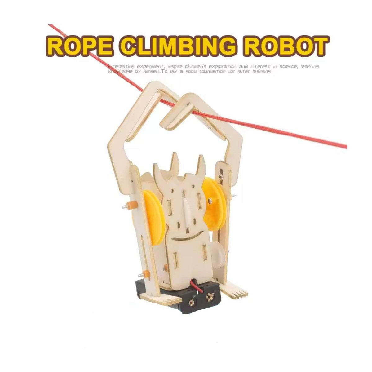 Stems Rope Rope Climbing Robot STEM Kit DIY STEM Rope Climbing – REES52