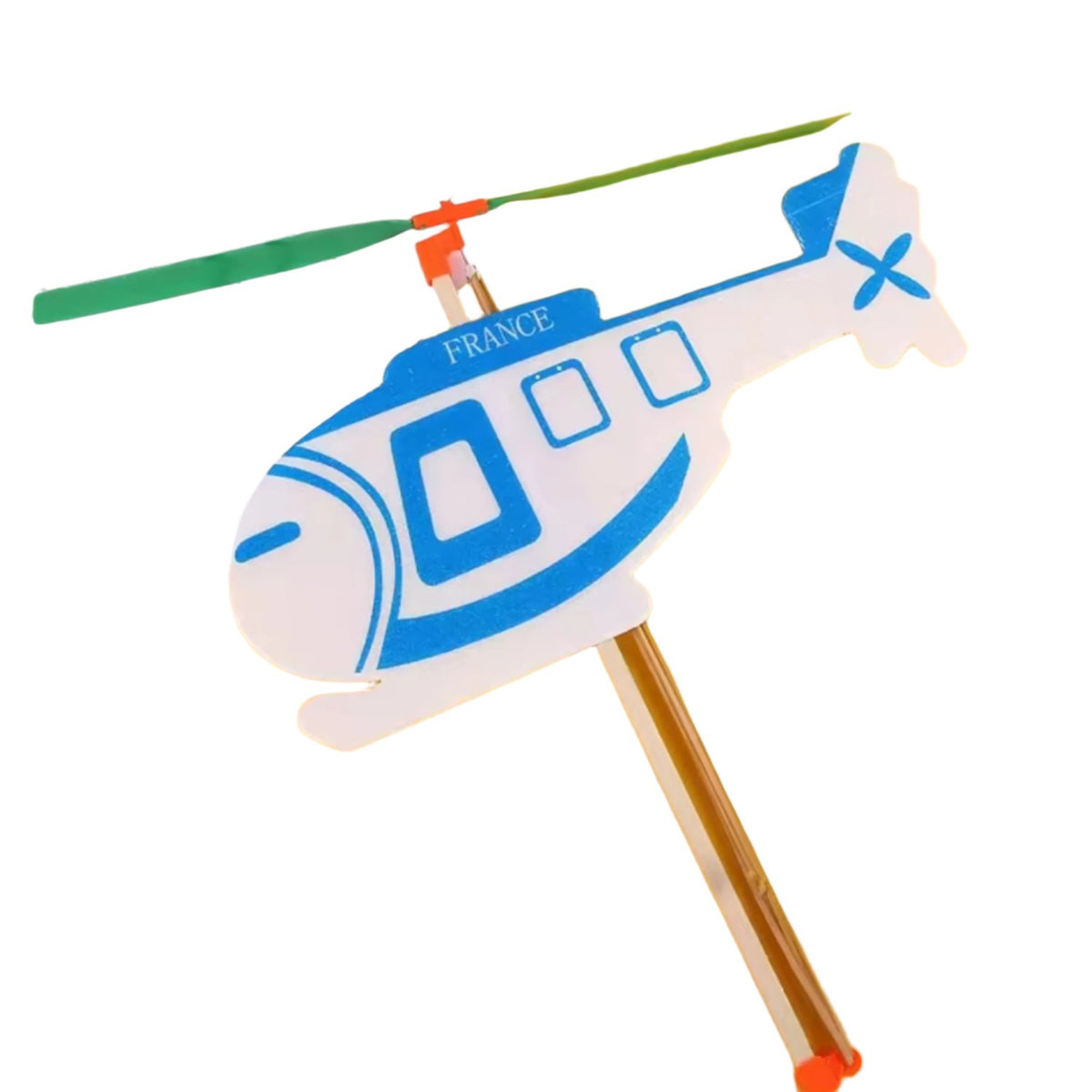DIY Mini Helicopter Educational Toy Kit STEM Science Experiment and Assembly Toy for Kids - RS6320