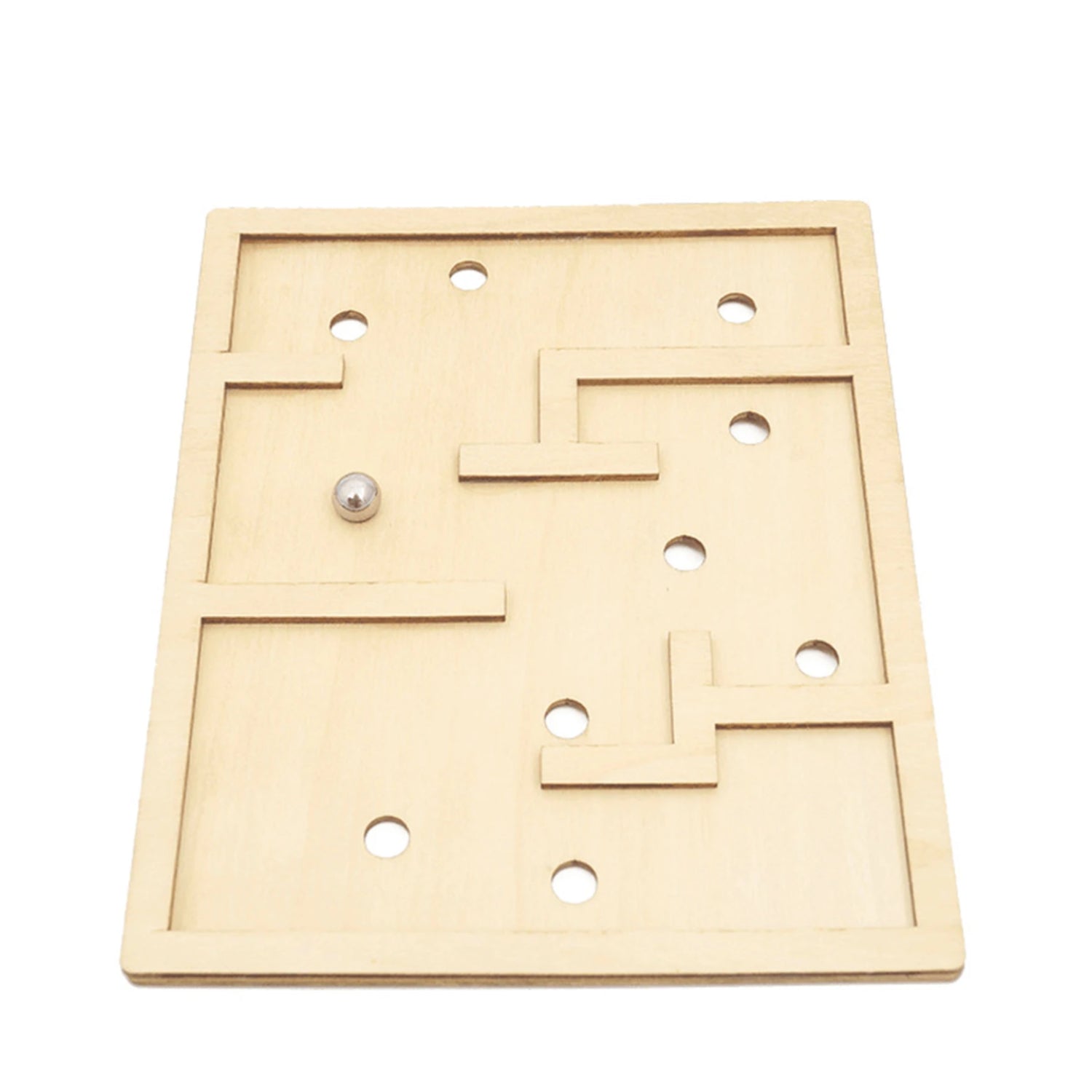 DIY Rectangular Maze STEM Kit Children's 3D Wooden – REES52