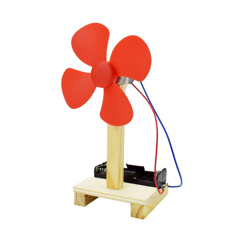 DIY Electric Fan STEM Kit Educational Science Kits Set – REES52
