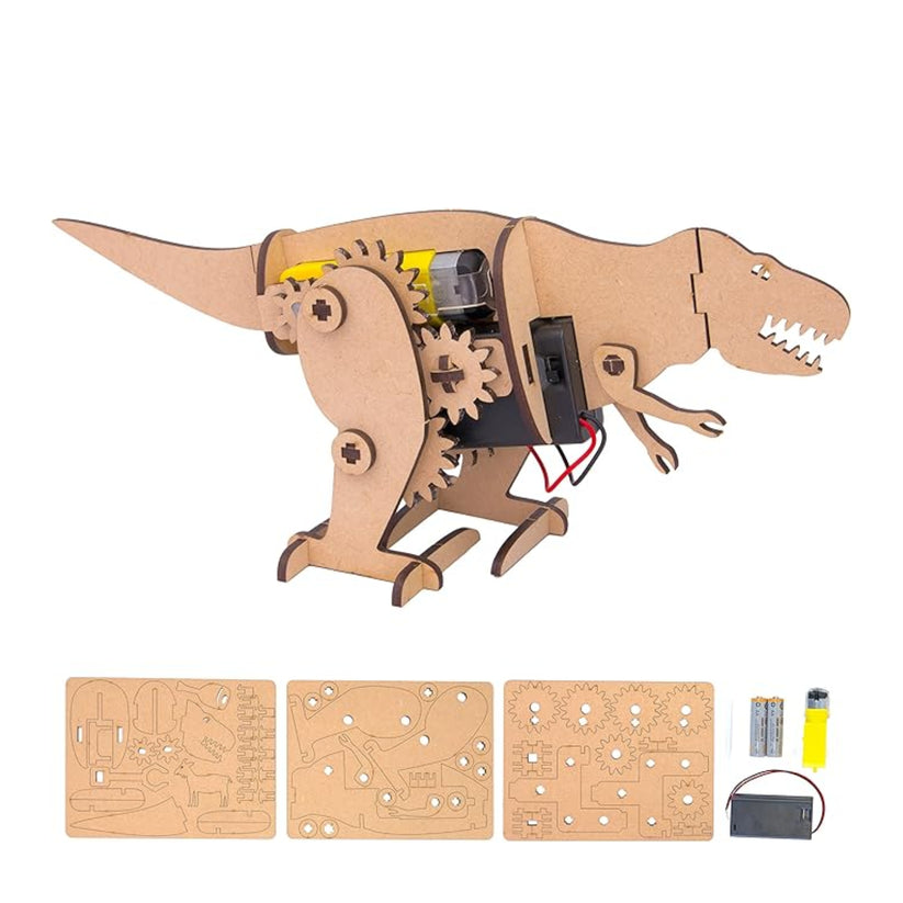 DIY Motorized Dino STEM Kit Dino Bot - DIY Motorized – REES52