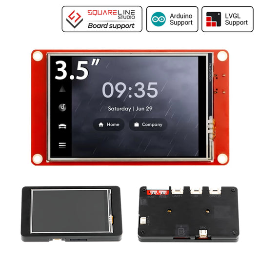 ELECROW CrowPanel - 3.5" ESP32 HMI Display With Touchscreen Display 480x320 SPI TFT LCD Touch Screen Compatible With Arduino/LVGL/ PlatformIO/Micropython with Case - RS7061