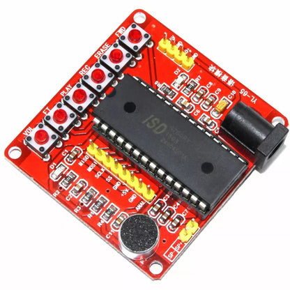 ELECROW Crowtail - ISD1760 Audio Recording Module Voice Recording Module With Playback DIY Sound Recorder Programmable - RS7043