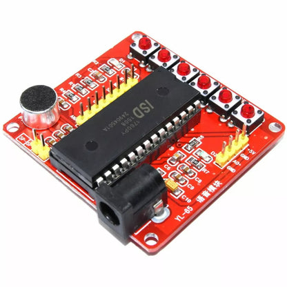 ELECROW Crowtail - ISD1760 Audio Recording Module Voice Recording Module With Playback DIY Sound Recorder Programmable - RS7043