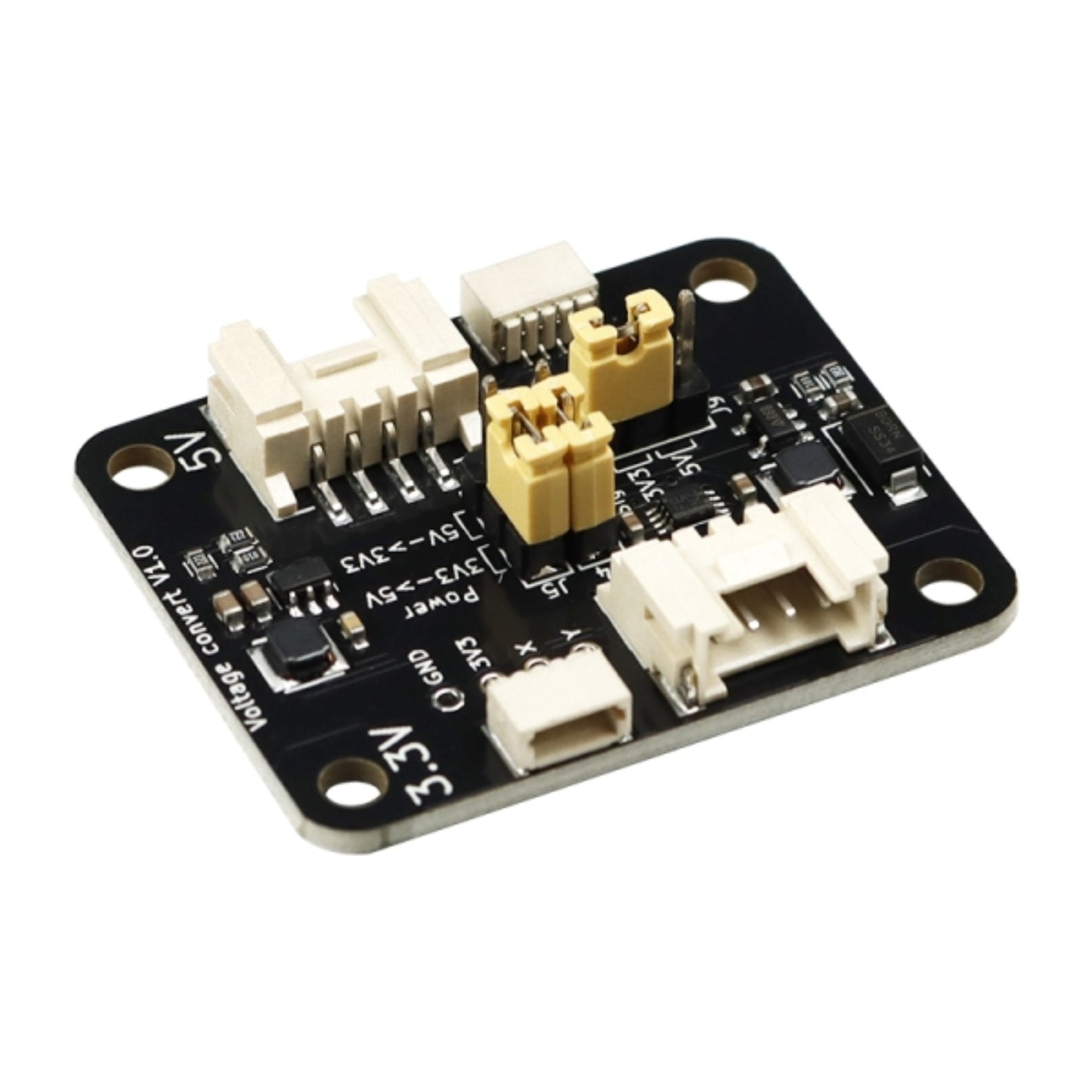 ELECROW Voltage Converter Module for Grove/Qwiic (3.3V - 5V) Expand Your Project Possibilities With Grove/Qwiic Converter And Compatible Voltage Converter - RS7046