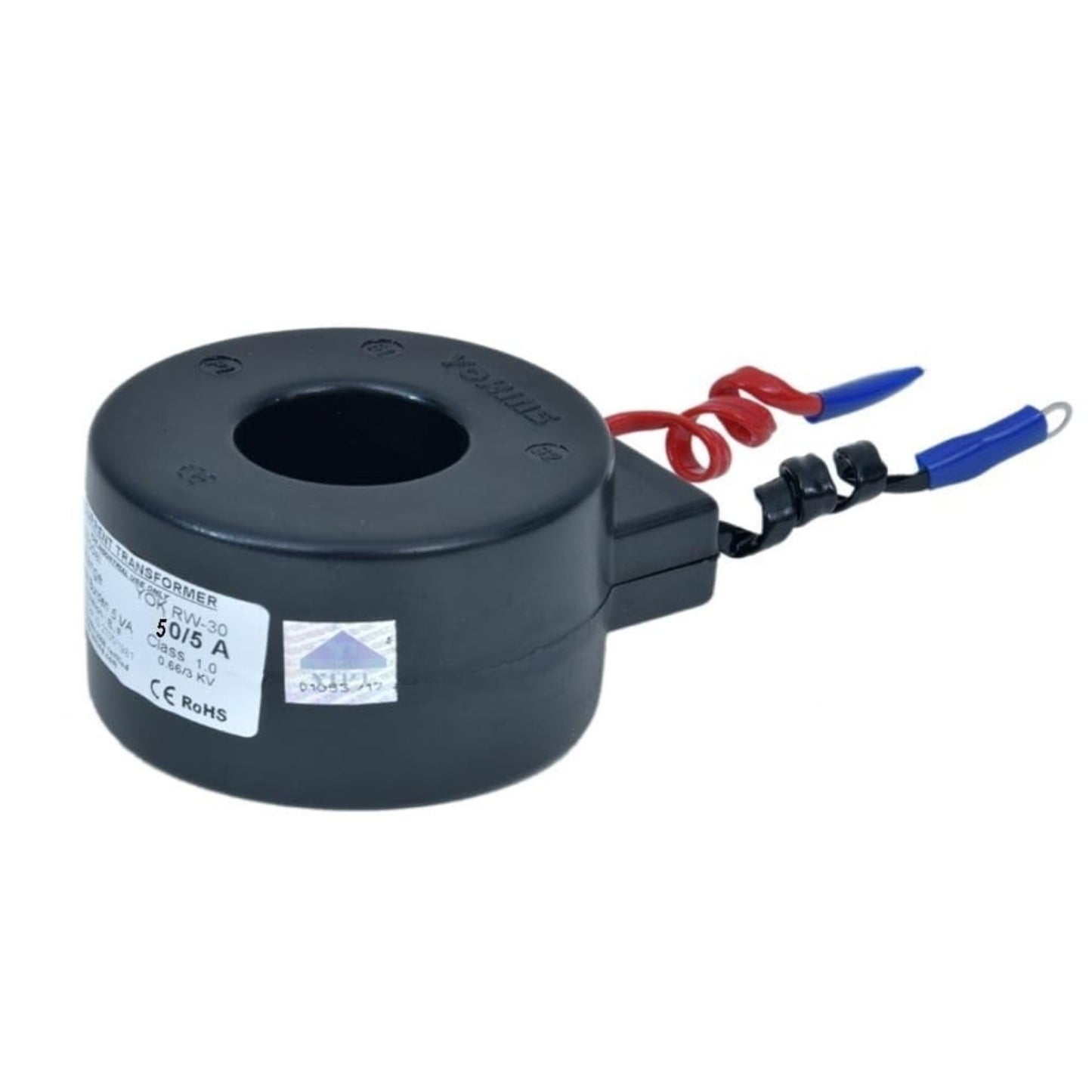 Yokins 50/5A Ratio Current Transformer For AC Current Measurement Precision Current Sensing Device Ideal For Ammeter Applications - RS6821