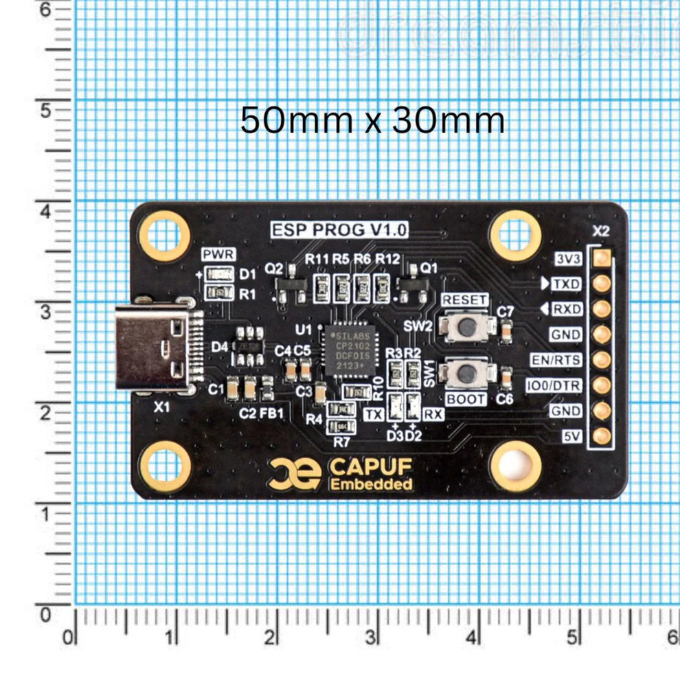 ESP32 Programmer Board V1.0 CP2102 Based ESP32 Prog. – REES52