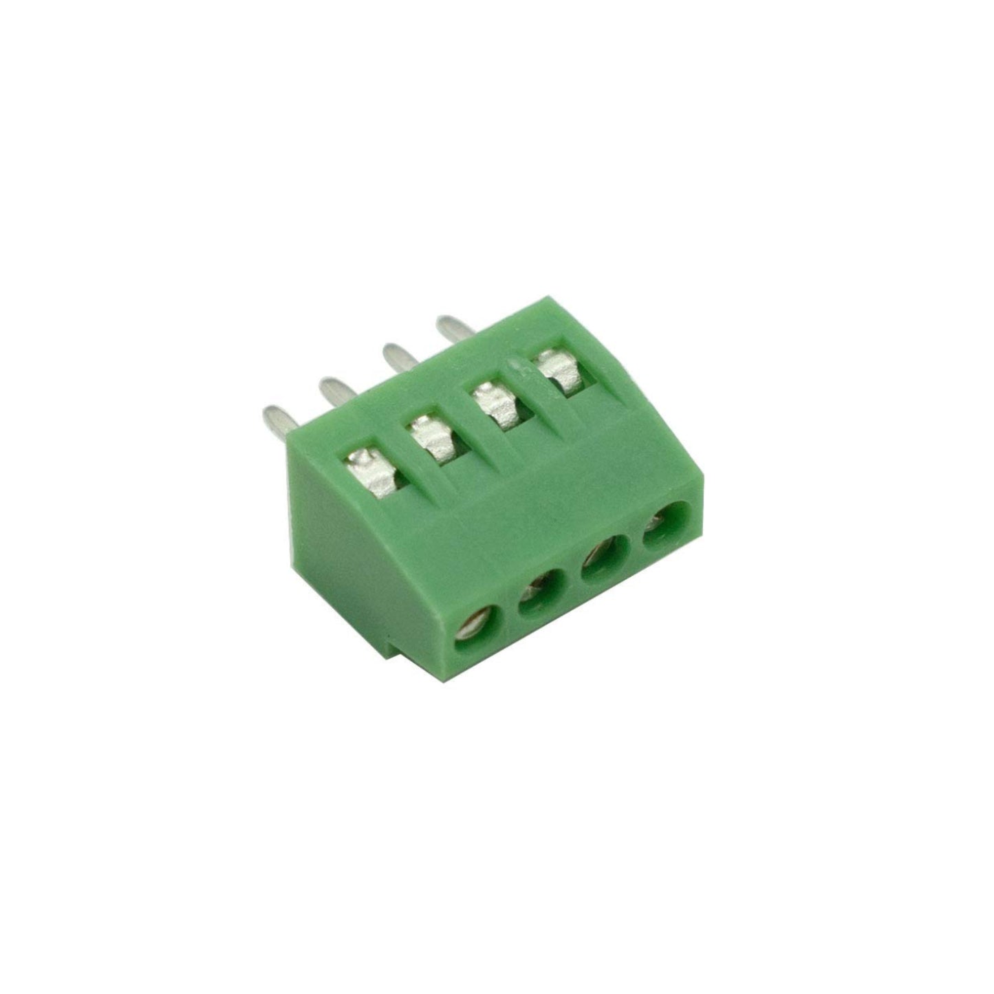 4 Pin 2.54mm Terminal Block With Pluggable Screw Terminal Block Durable 4-Pin Screw Terminal Block With 2.54mm Pitch - RS3191