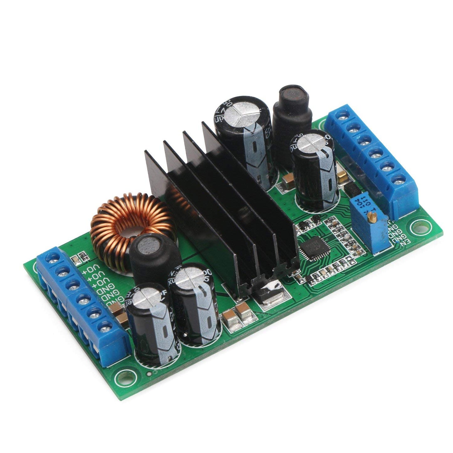 LTC3780 14A Voltage Regulator Auto Step Up Down Voltage Regulator 5-32V To 2-24V DC Adjustable And Versatile Voltage Regulator For Charging Electronics With 15A Fuse - RS1889