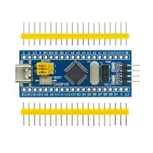 STM32F103C8T6 Microcontroller Board Module For Arduino DIY Kit CH32F103C8T6, USB Type-C Development Board STM32 ARM Core Module Minimalistic STM32 Board For DIY Projects - RS6960