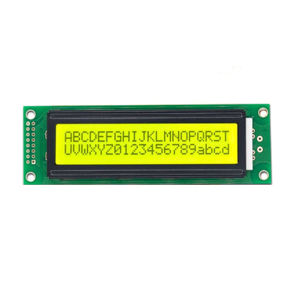 20x2 LCD Display With Green Backlight 20 Character x 2 Lines Compact LCD Display For Electronic Projects - LD101