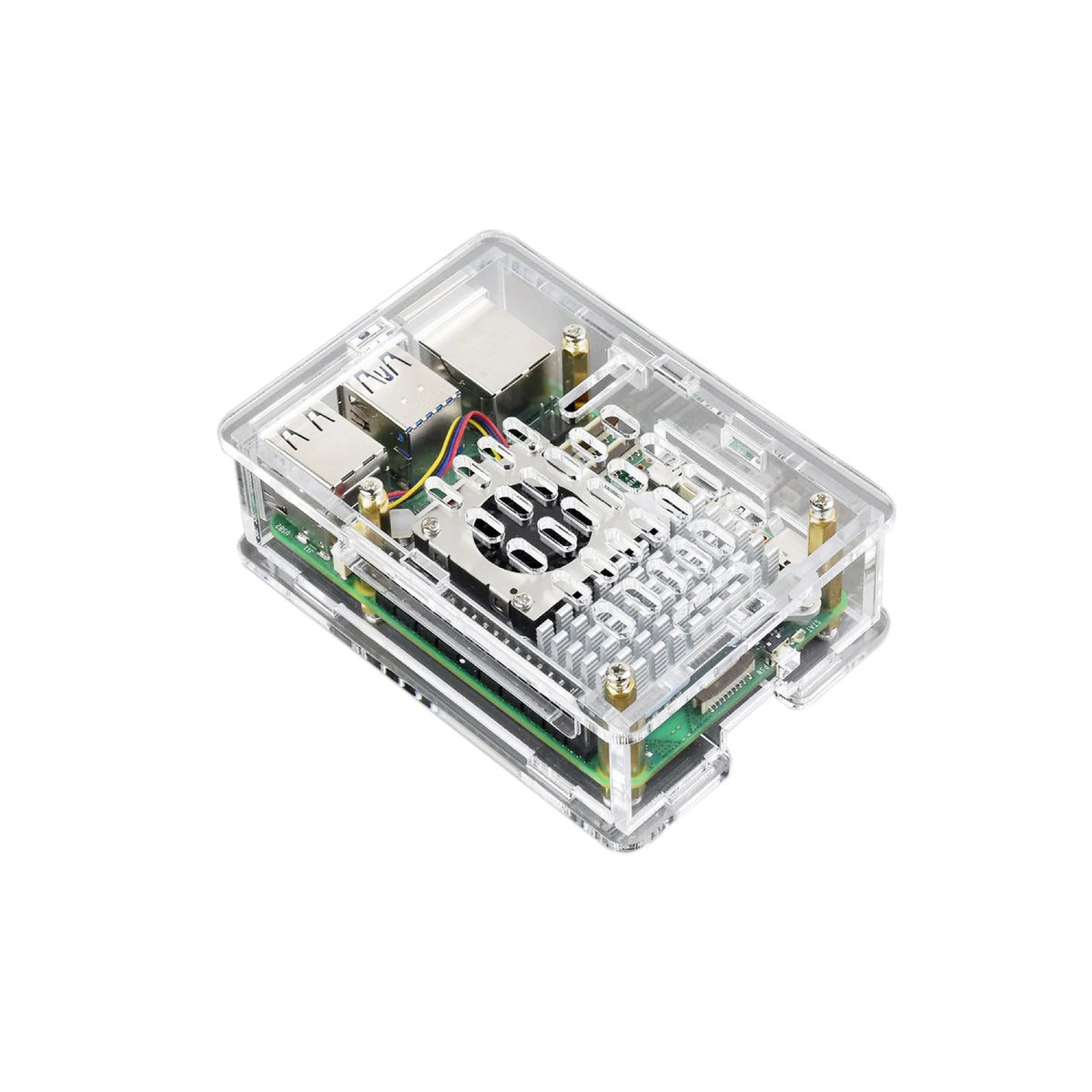 Clear Hud Raspberry Pi Project Raspberry Pi 5 Case Clear Acrylic Case For Raspberry – REES52
