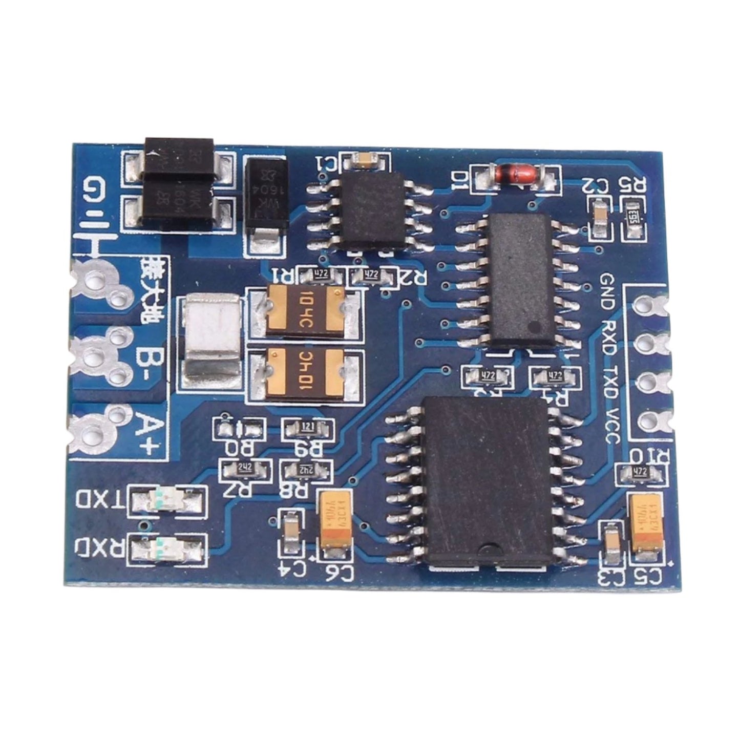 3.3V/5V TTL To RS485 Converter Isolation Module TTL-RS485 Converter Board Isolated TTL-RS485 Converter With Auto Reverse Surge Protection - RS1797