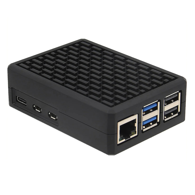 Raspberry Pi 5 Case Metal Case Aluminum Alloy Passive – REES52