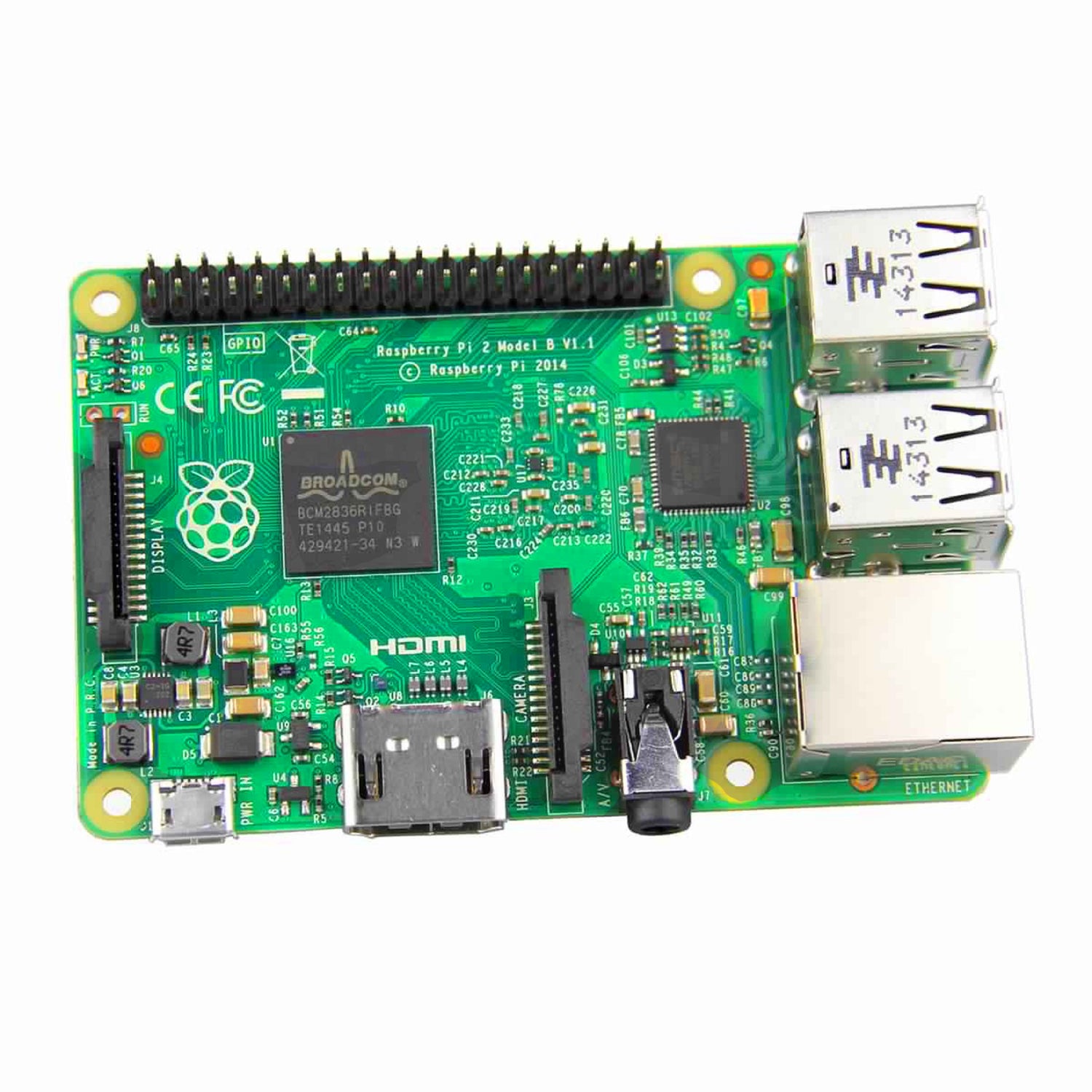 Raspberry Pi 2 Model B Raspberry Pi 2B 900MHz – REES52