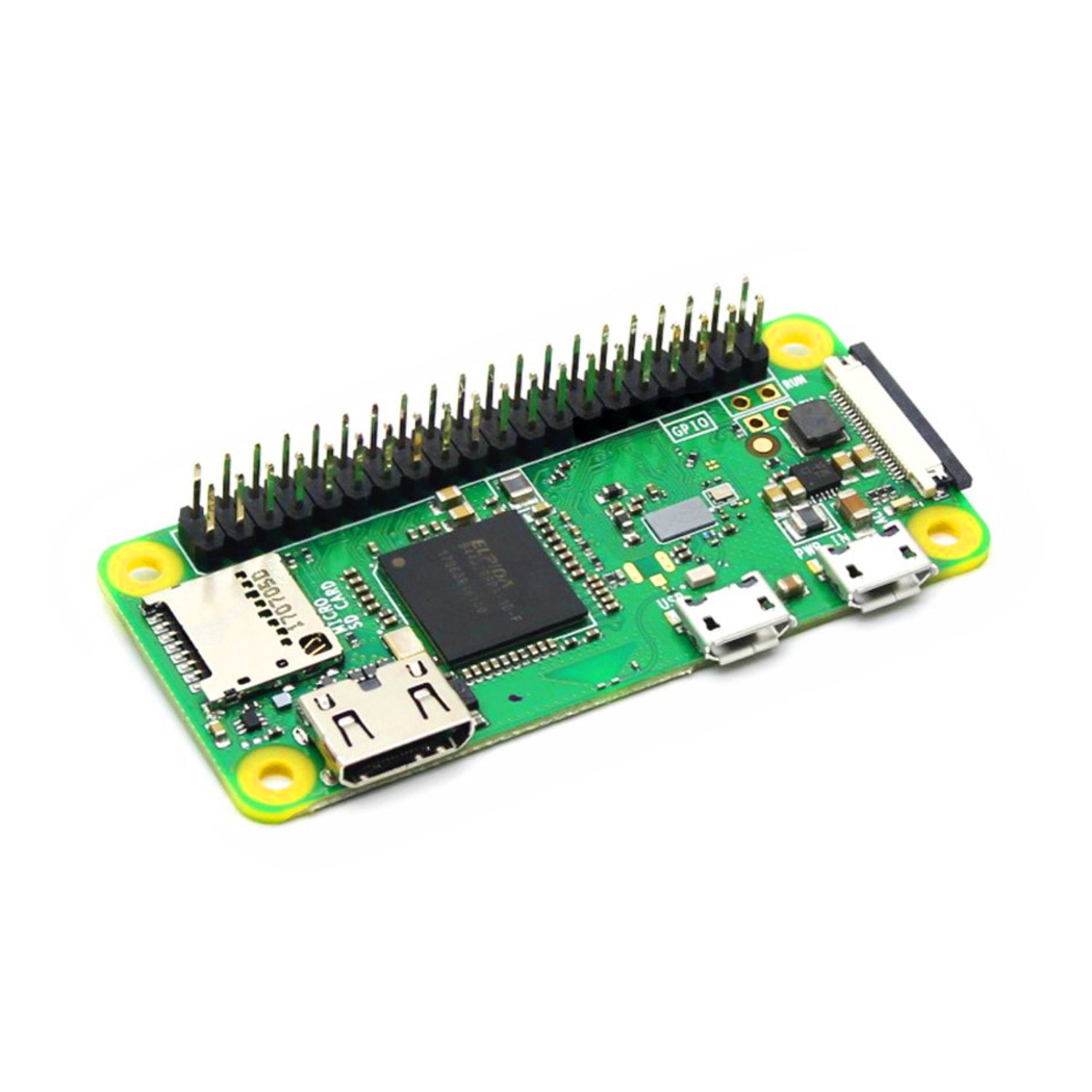 Raspberry Pi Zero WH Pi Zero WH Wireless Raspberry Pi 0 WH Built-In WiFi And Bluetooth Pre-soldered GPIO Headers - RS7180