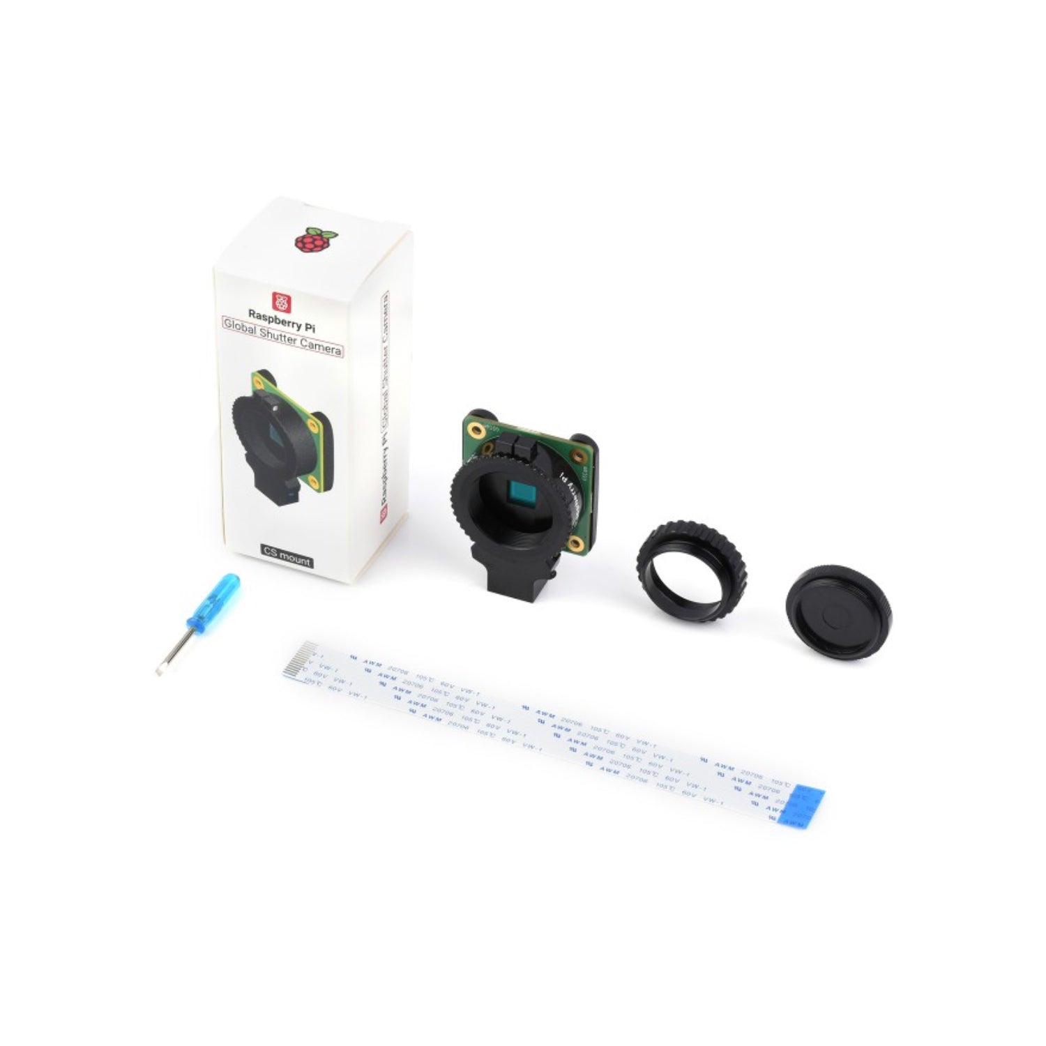 Raspberry Pi Global Shutter Camera RPi Cam Global Shutter Global Shutter Camera For RPi Capture Your Motion-Free Image's High-Speed Photography Camera - RS7108