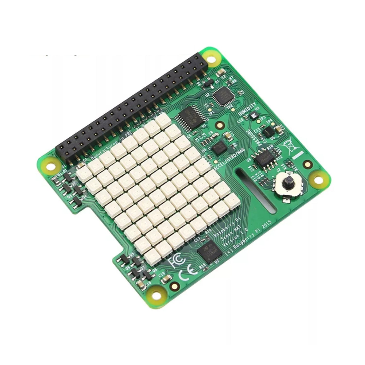 Raspberry Pi Sense HAT RPi 8-Sense HAT Raspberry Pi Environmental Sensor HAT Monitoring Environmental Conditions In Real-Time With Sense Hat - RS7109