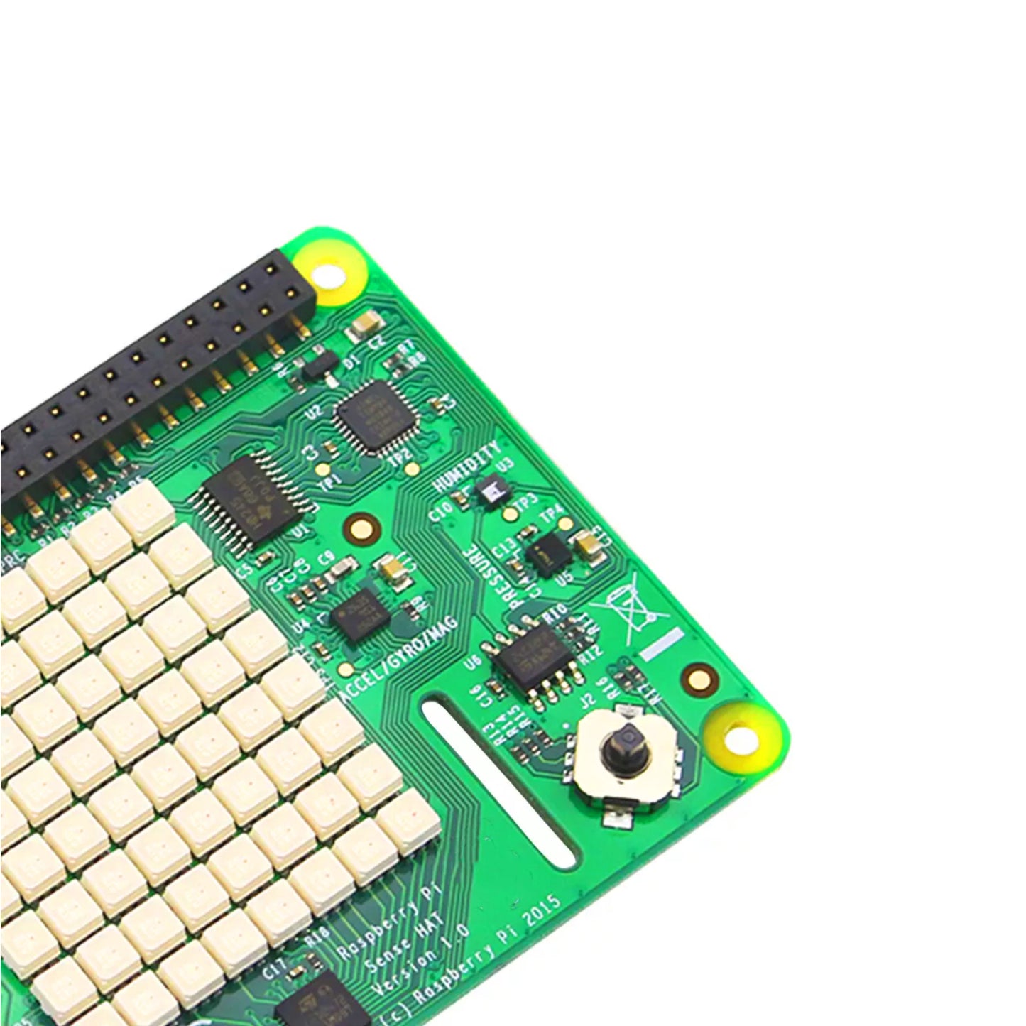 Raspberry Pi Sense HAT RPi 8-Sense HAT Raspberry Pi Environmental Sensor HAT Monitoring Environmental Conditions In Real-Time With Sense Hat - RS7109