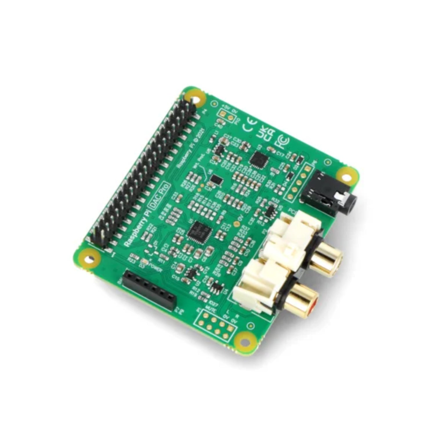 Raspberry Pi DAC Pro RPi DAC Pro Enhancing Raspberry Pi Audio With Full HD 24-bit/192 kHz Sound Card For Raspberry Pi 4B/3B+/3B - RS7117