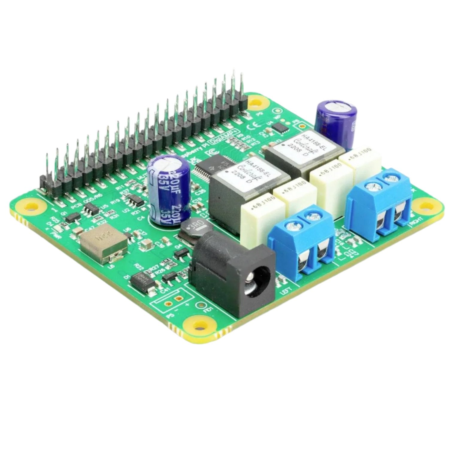 Raspberry Pi DigiAMP+ RPi DigiAMP Plus Powerful Amplification For Your Raspberry Pi DigiAMP+ For Advanced Audio Projects Sound Card For Raspberry Pi A-4B+ - RS7118