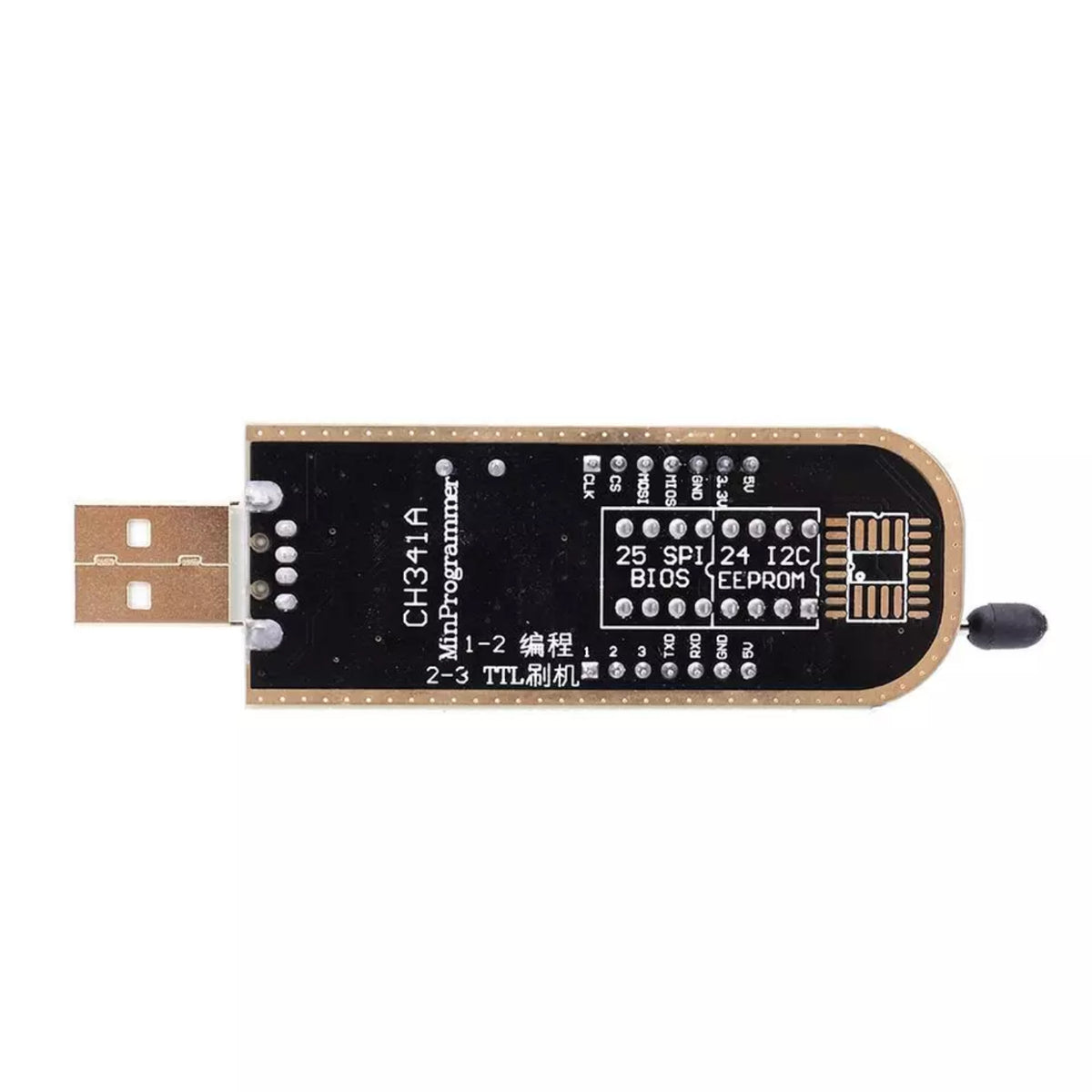 CH341A USB EEPROM Flash BIOS Programmer 24/25 Series – REES52