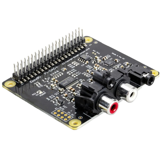 IQaudio DAC+ for Raspberry Pi RPI IQaudio DAC+ Audio Board IQaudio DAC Plus Enhance Your Pi's Sound Quality With The IQaudio DAC Plus - RS7169