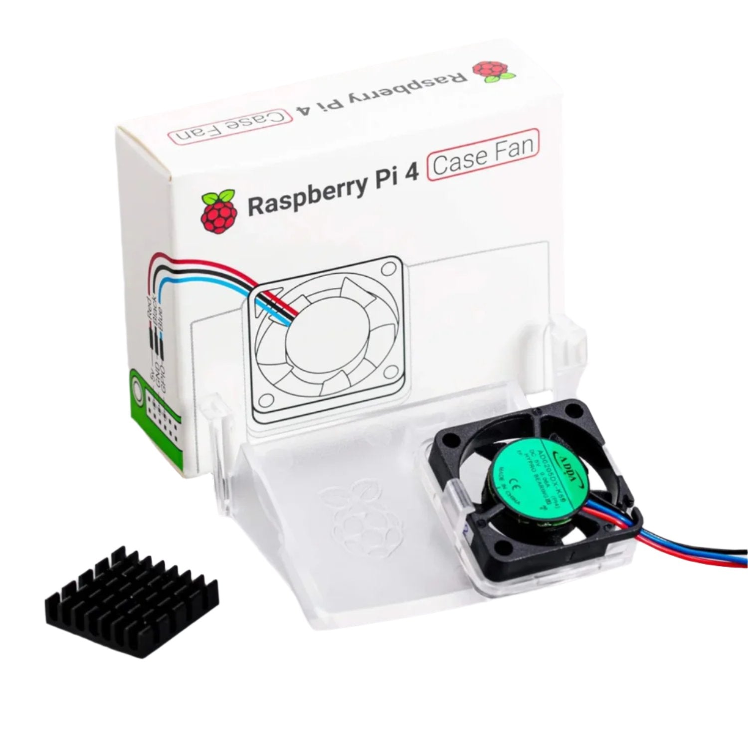 Raspberry Pi 4 Case Fan Pi 4 Case Fan RPi 4 Case Fan Protect Your Raspberry Pi 4 From Overheating With A Case Fan - RS7172