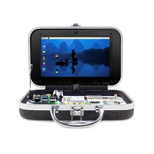 ELECROW CrowPi: Compact Raspberry Pi Kit Raspberry Pi 5 Educational Kit With 9-inch Display For Learn AI, Robotics, And Coding Level Up Your Learning With CrowPi 5 Kit For Kids And Beginners - RS7199