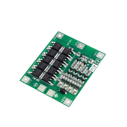 18650 BMS 4S 40A Li-ion Battery Charger Standard Version PCB 4S 40A Li-ion Battery Protection Board With Balance Li-ion Battery Charger And Protection Board For Drill Motors Powerful 40A Li-ion Battery Management System For Drills - RS7007