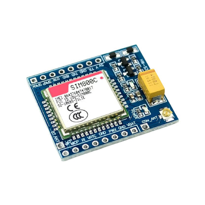 SIM800C GSM GPRS Module Unsoldered 5V/3.3V TTL Development Board IPEX With Bluetooth Development Board With Bluetooth Connectivity IPEX Connector For Easy Integration - RS6863