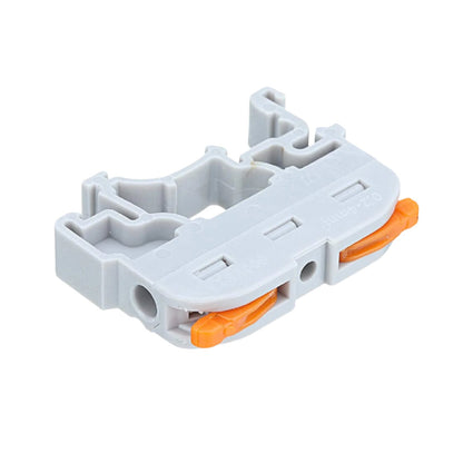 PCT-211 Guide Rail Type Quick Connection Terminal: PCT-211 DIN Rail Mount Quick Connect Terminal Block Fast & Reliable Wire Connections For Industrial Applications - RS3692