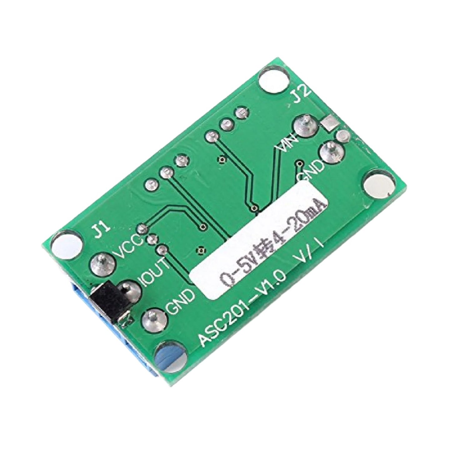 0-5V to 4-20mA Voltage-to-Current Converter Module 4-20mA Current Loop Transmitter Industrial 0-5V to 4-20mA Signal Converter For Industrial Applications - RS3642