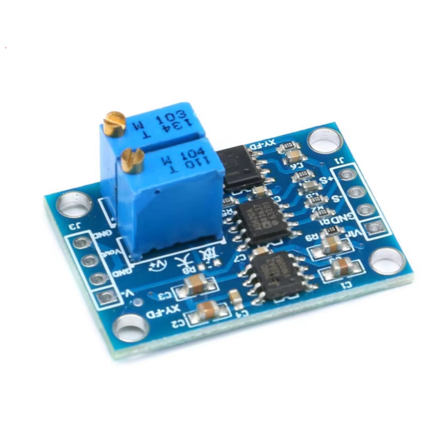 AD620 Microvolt-Millivolt Amplifier Module AD620 Volt Amplifier Module ...