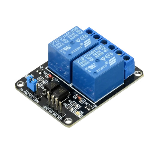 5V 2-Channel Relay Module For Arduino And Raspberry Pi Dual Channel Relay Module 2 Channel Relay Module For PIC ARM DSP AVR Electronic- RC025