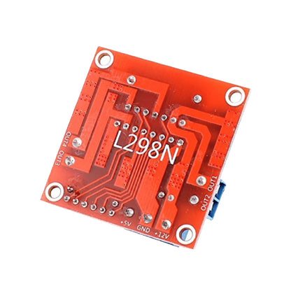 L298N Based Dual Motor Driver Speed And Direction Control Raspberry Pi-Controlled Dual Motor Driver Motor Driver Circuit Build Your Own Robot - AA034