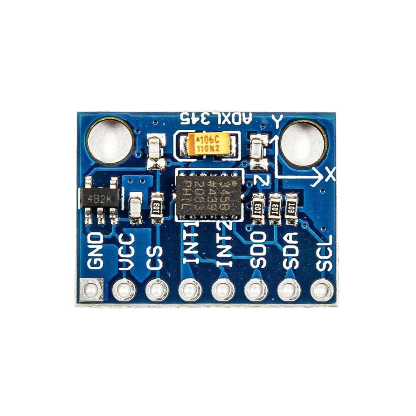 ADXL345 Based Digital Accelerometer Arduino-Controlled Angle Sensor Raspberry Pi-Controlled Angle Sensor A Digital Accelerometer Project 3-Axis Accelerometer Module- NB026